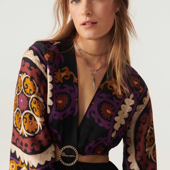 BA&SH Falva Boho Maxi dress XS - Picture 3 of 13